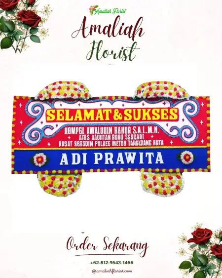 Papan Bunga Ucapan Selamat Airpura